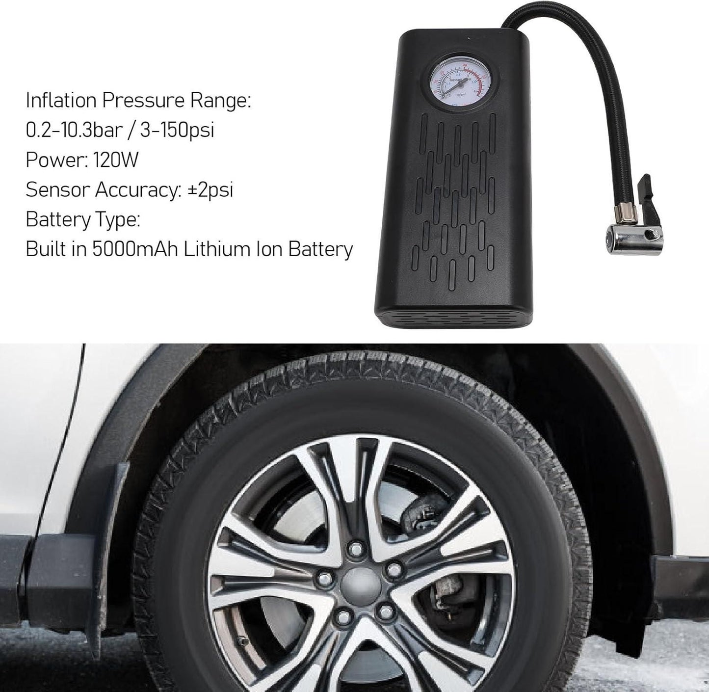 SORA PORTABLE TIRE INFLATOR