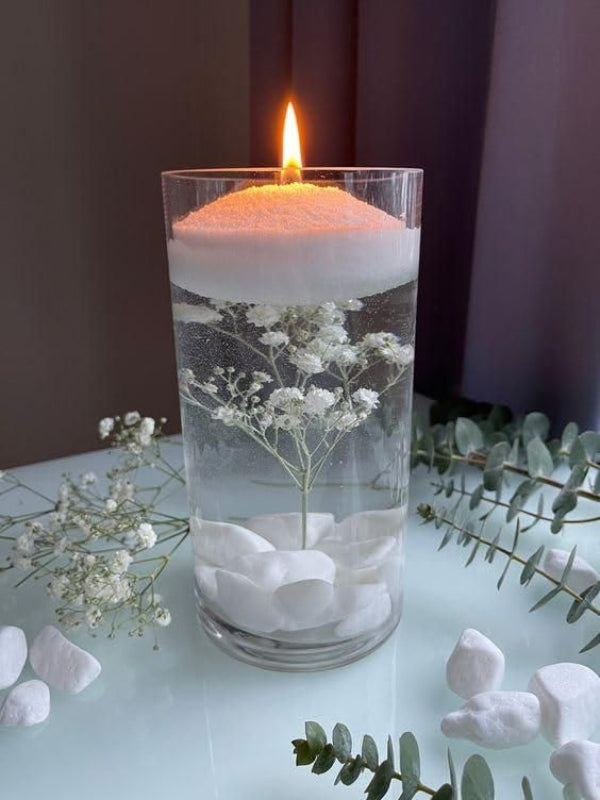 SORA PEARL WAX CANDLES 200gram + 50 Wicks