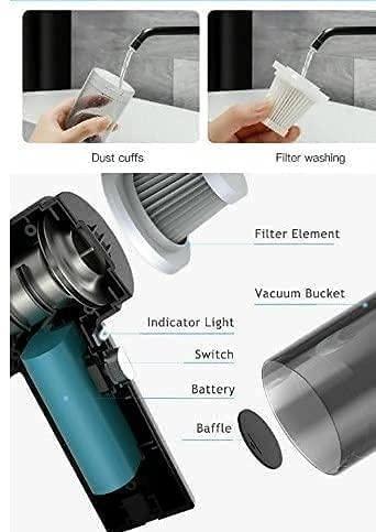 SORA Portable Air Duster Wireless Vacuum Cleaner